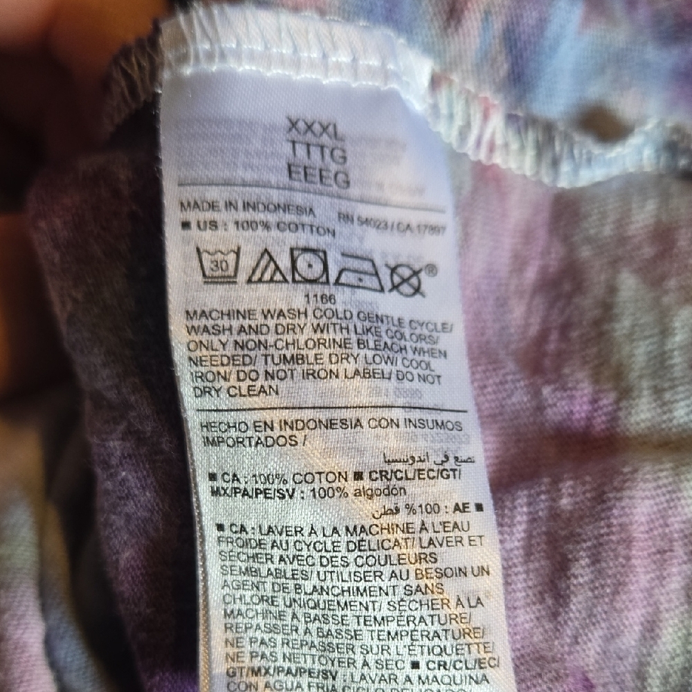 Old Navy Multicolor Tie-Dye Long Sleeve Top - Picture 5 of 5